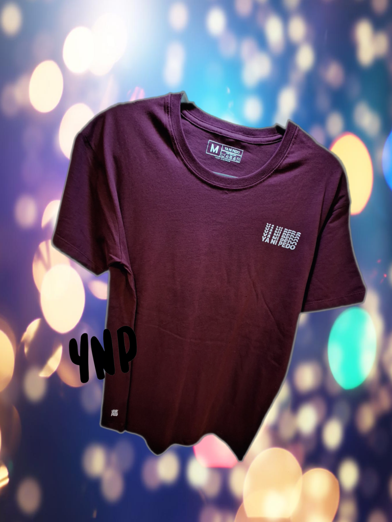 Playera Color Vino Ya Ni Pedo