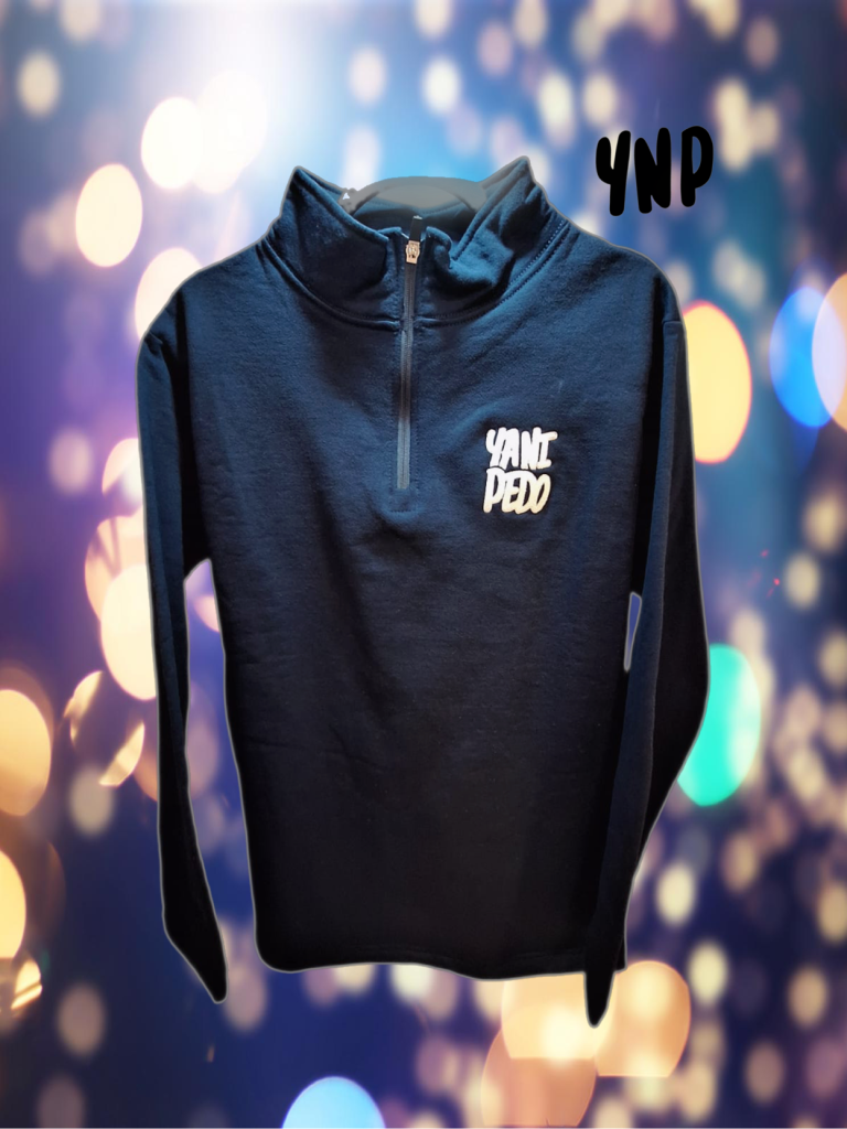 Sudadera con YNP con cremallera